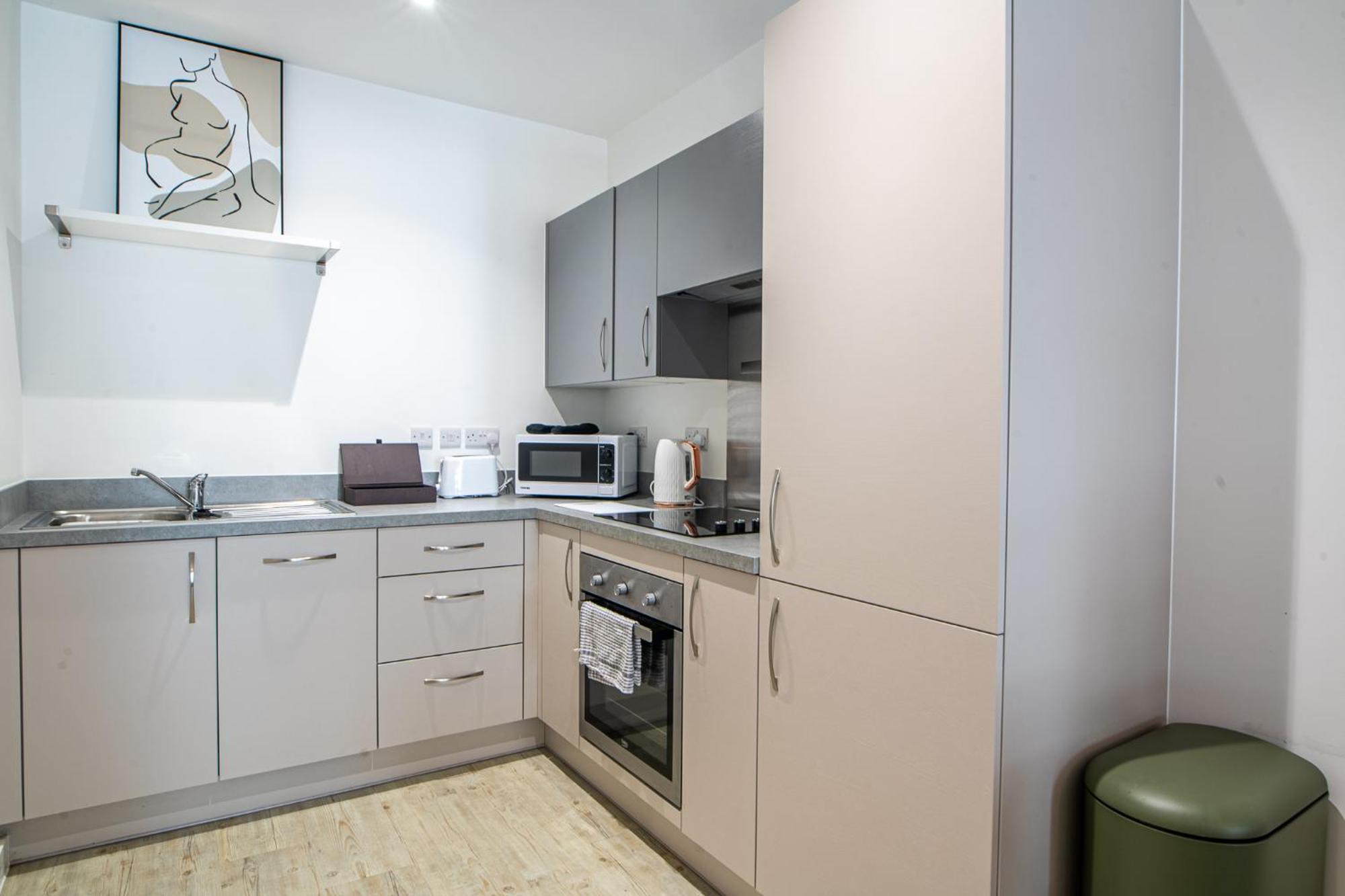 Modern And Spacious Apartment In Salford Quays Manchester Esterno foto