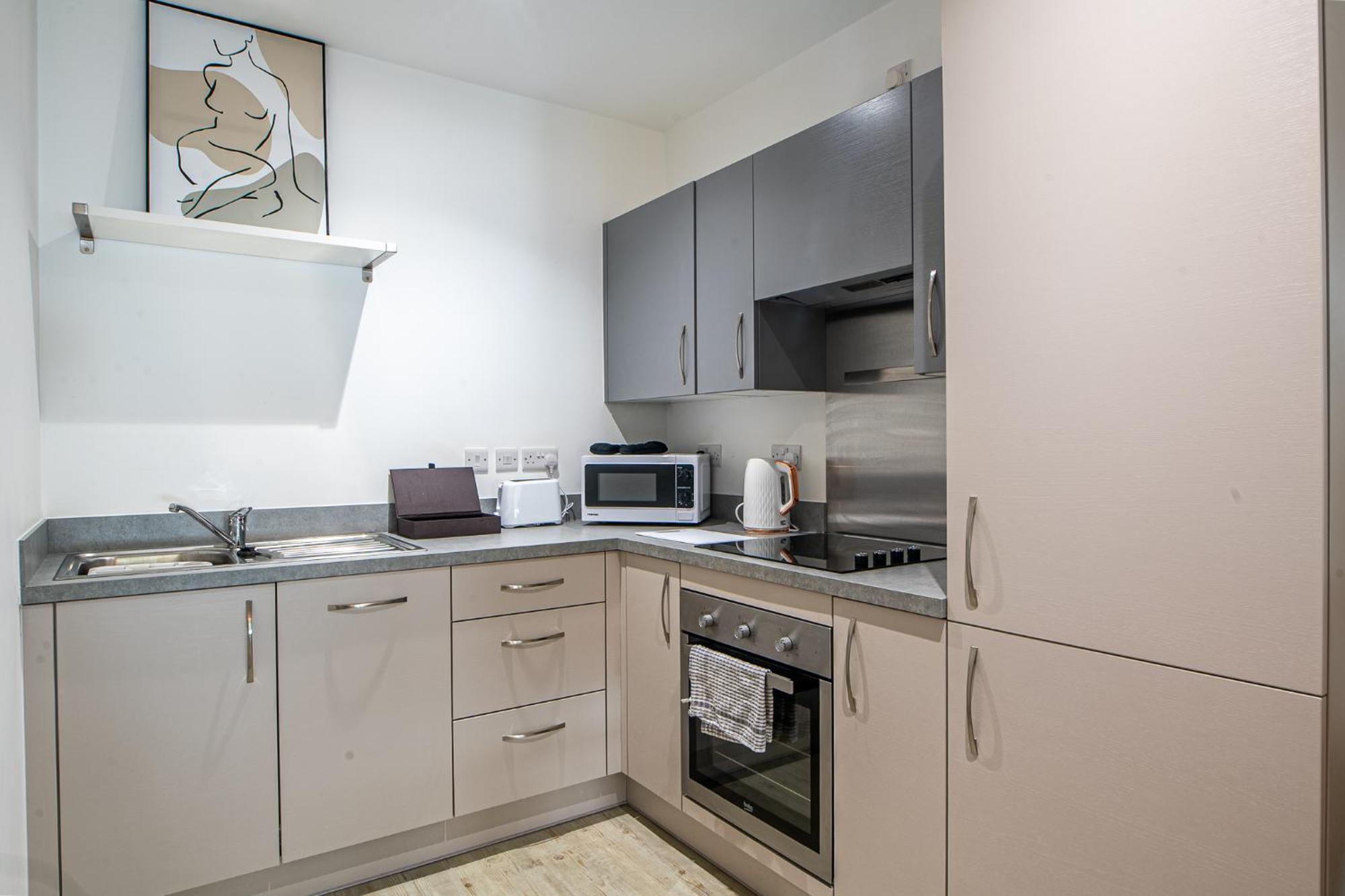 Modern And Spacious Apartment In Salford Quays Manchester Esterno foto